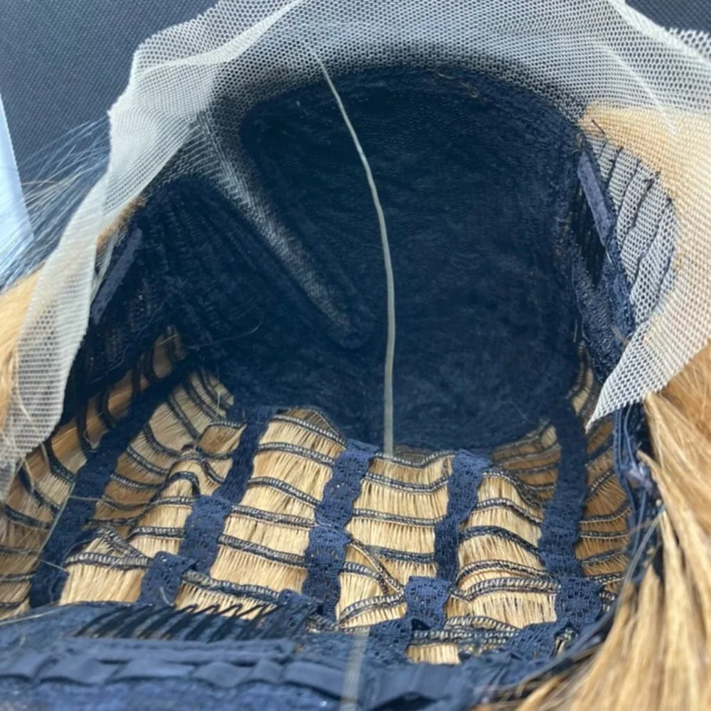 Black Blonde Lace Front Wig